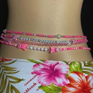 Glow in the dark waistbeads